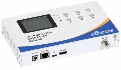 DVB-T/T2/C SIGNALO MODULIATORIUS – 4K/HDMI SIGNALAS