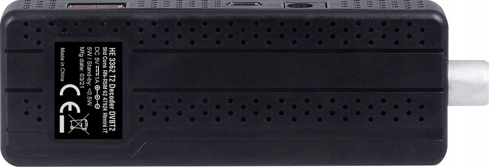 Imtuvas TV Trevi imtuvas HE3362T2 HD DVB-T2