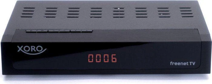 Carruzzo Xoro HRT 8770 Twin Kabelis, Ethernet (RJ-45), Palydovinė 4K Ultra HD Juoda