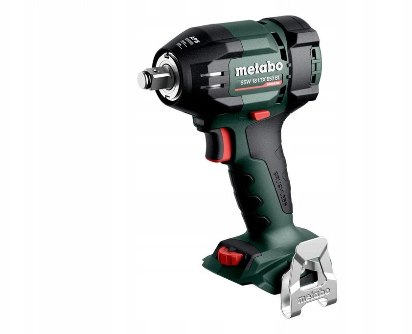 Smūginis suktuvas Metabo SSW 18 LTX 550 BL; 18 V; 1/2'' (be akumuliatoriaus ir pakrovėjo)
