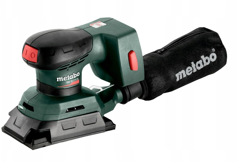 Akumuliatorinis trikampis šlifuoklis Metabo SM 18 LTX BL; 18 V; 100 x 150 mm (be akumuliatoriaus ir pakrovėjo)