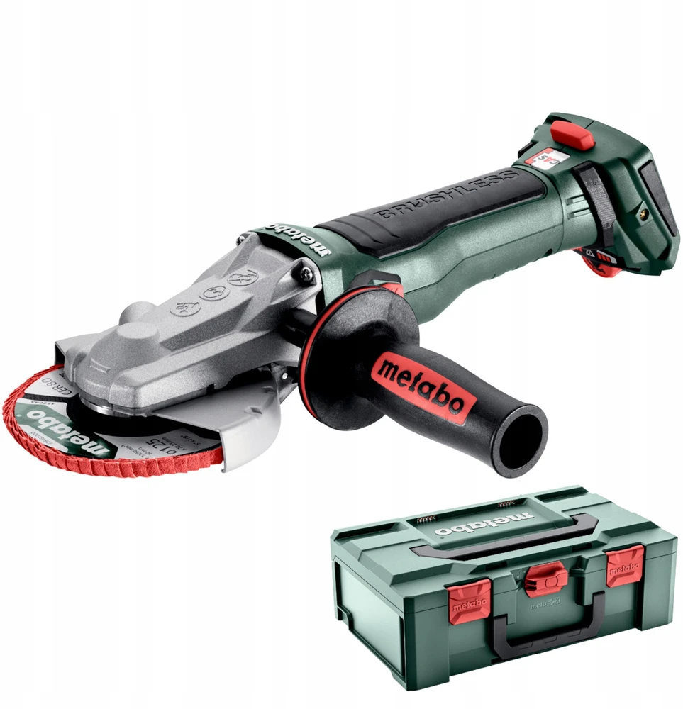 In Win METABO šlifuoklis KĄT.125 WVBF 18 LT BL 11-125 QUICK METABOX