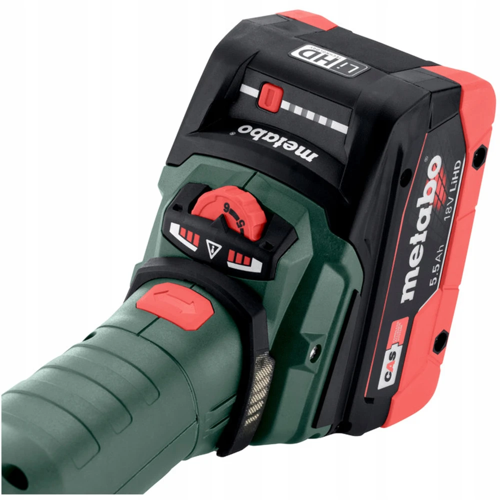 In Win METABO šlifuoklis KĄT.125 WVBF 18 LT BL 11-125 QUICK METABOX