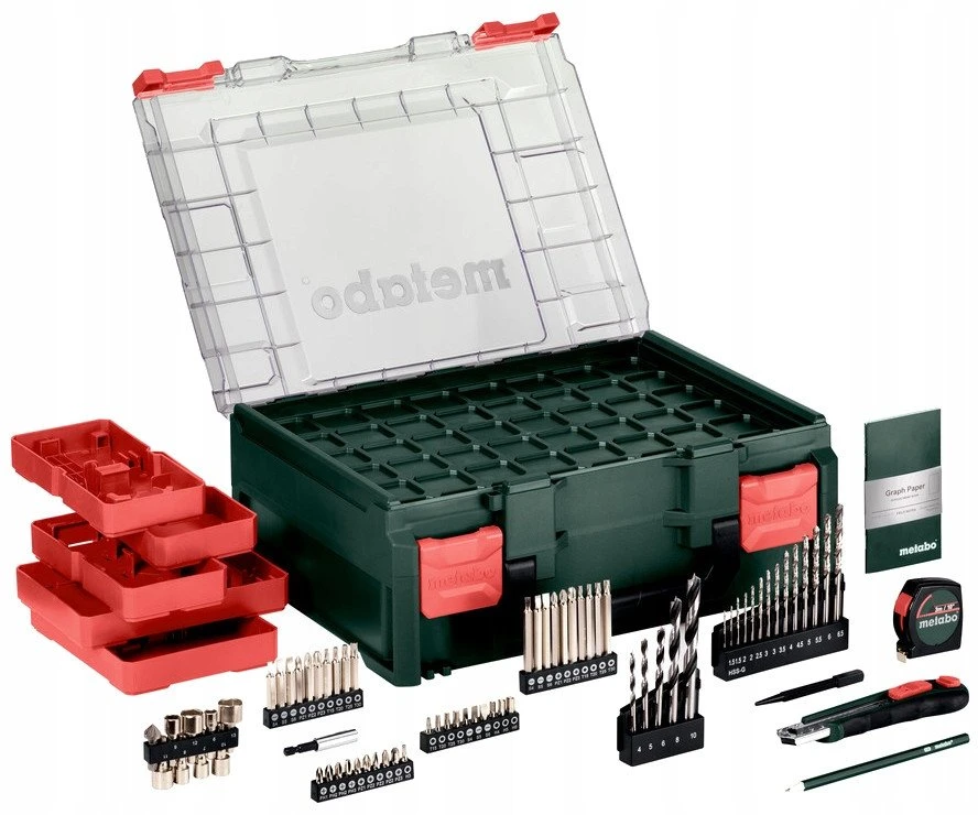 Suktuvas-gręžtuvas Metabo SB 18 L Set; 18 V; 2x2,0 Ah akum.