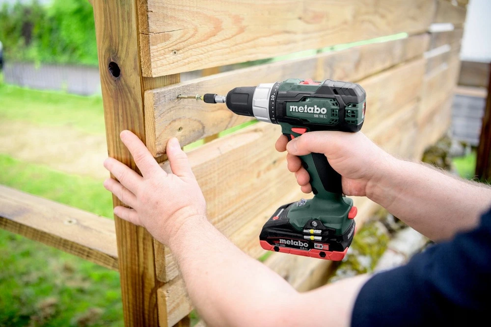 Suktuvas-gręžtuvas Metabo SB 18 L Set; 18 V; 2x2,0 Ah akum.