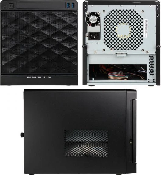 In Win Mini Server MS04 265W juodas korpusas (IW-PF052)
