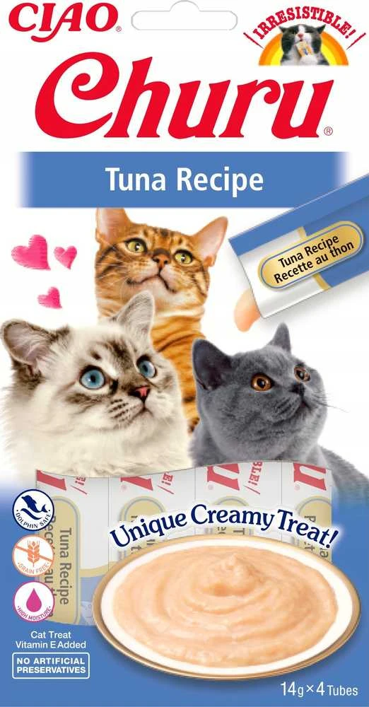 INABA CAT CHURU VARIETIES tuno skanėstas katėms 40x14 g