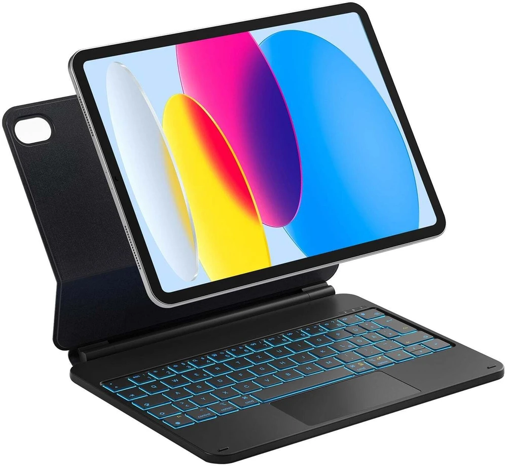 Klaviatūra Carruzzo Inateck KB09119-10_black 27,9 cm (11") „Folio“ Juoda