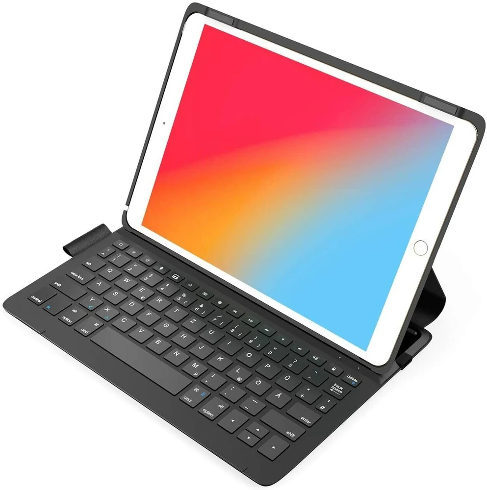 inateck Klaviatūra iPad 10,2"/Pro 10,5" QWERTZ juodas