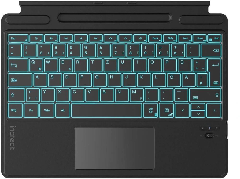 Klaviatūra Inateck KB05114 Qwertz Bluetooth Juodas