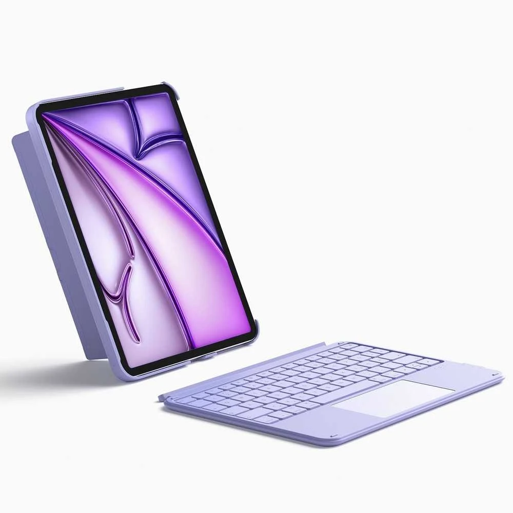 inateck Klaviatūra iPad 11 iPad Air 4/5Gen Com. QWERTZ violetinė