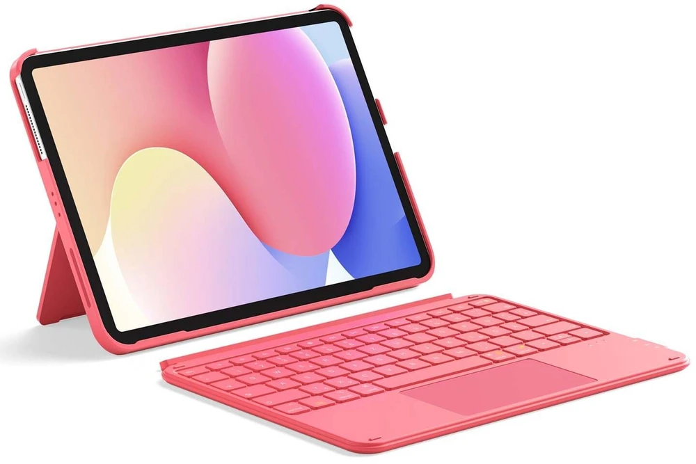 Klaviatūra Carruzzo Inateck KB04122 27,9 cm (11″) „Folio“ Raudona