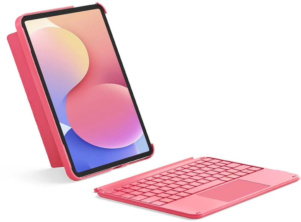 Klaviatūra Carruzzo Inateck KB04122 27,9 cm (11″) „Folio“ Raudona