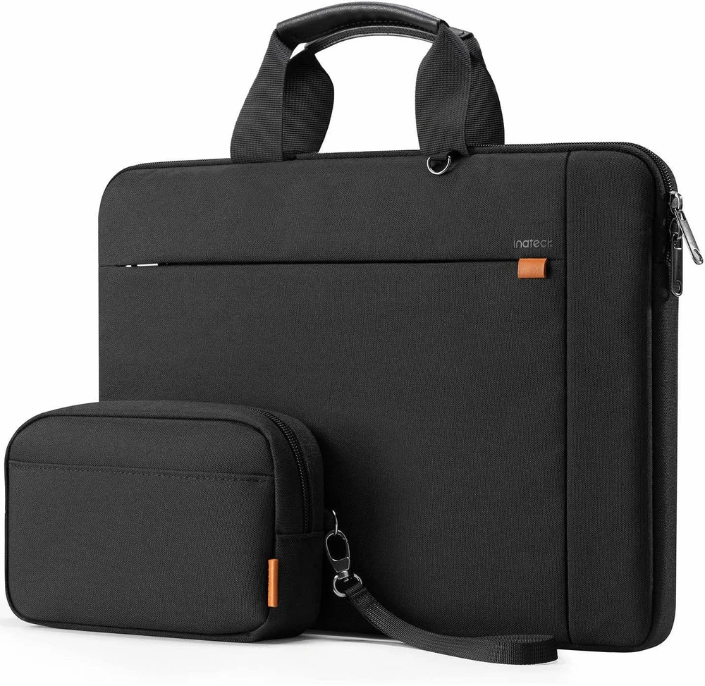 Carruzzo Inateck LB02014-15_BLACK kompiuterio dėklas 40,6 cm (16″) Portfelis Juoda