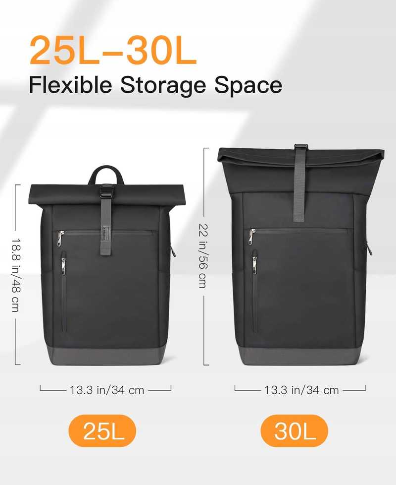 Kuprinė Inateck inateck Notebook-Rucksack 17 BP01003 juodas 25-30L
