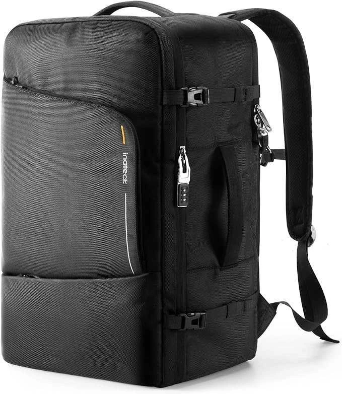 Carruzzo Inateck BP03006 kuprinė Kelioninė kuprinė Juoda