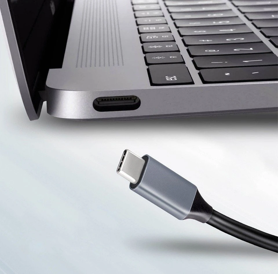 Carruzzo Inca ITPC-10TX sąsajos šakotuvas C tipo USB 5000 Mbit/ai Pilka