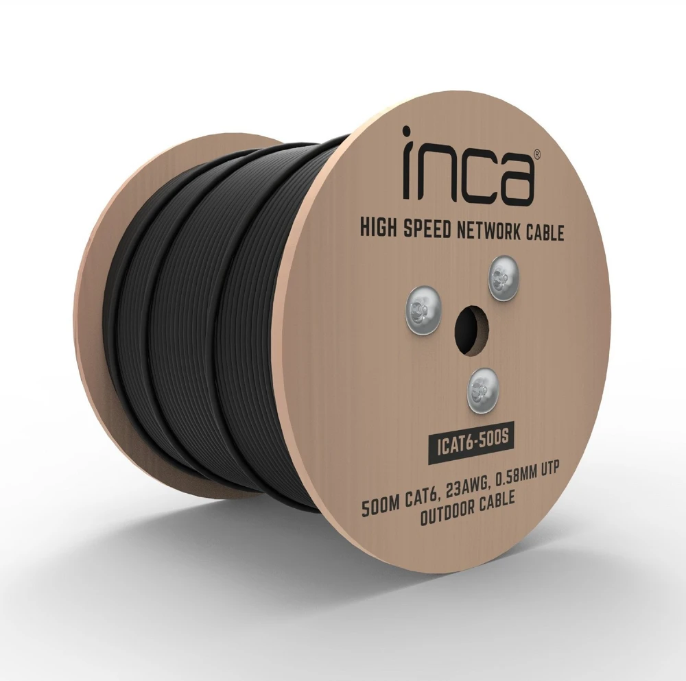 „Inca INCA“ eterneto kabelis ICAT6-500S CAT6, 500 m