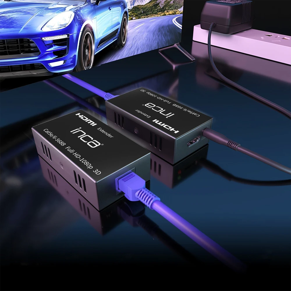 Signalų perdavimo sistema AV Inca INCA Full HD Extender IEX-60 1080P/60Hz