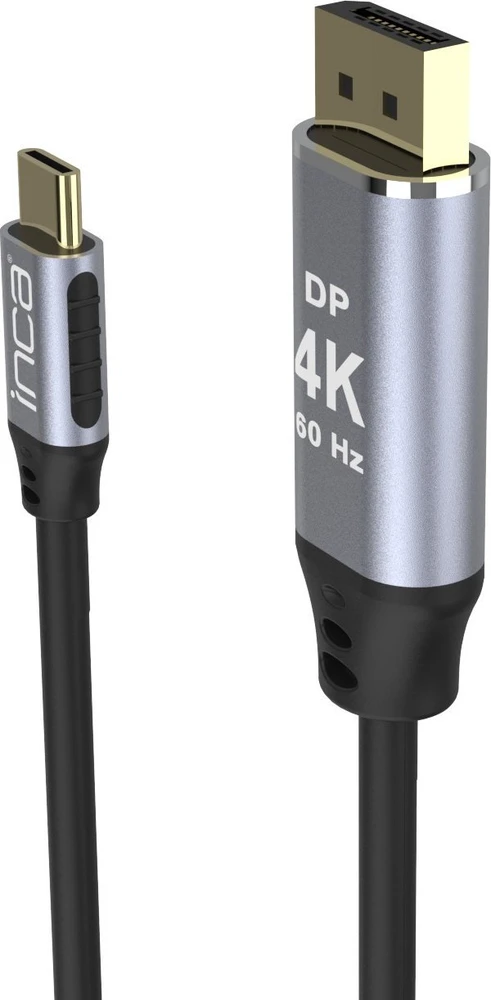 Nezatříděno Inca INCA USB kabelis ITCD-02TX Typ C > DisplayPort, 4K60Hz, 2m