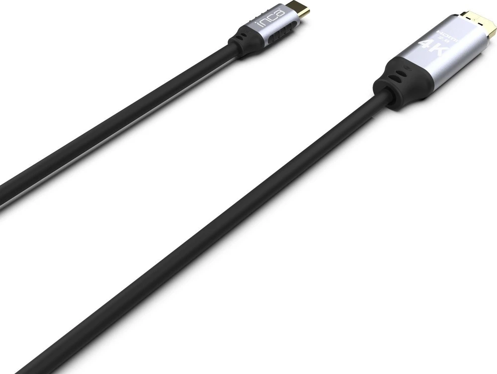 Nezatříděno Inca INCA USB Kabelis ITCH-02TX Typ C > HDMI, 1.4, 4K30Hz, 2m mažmeninė prekyba