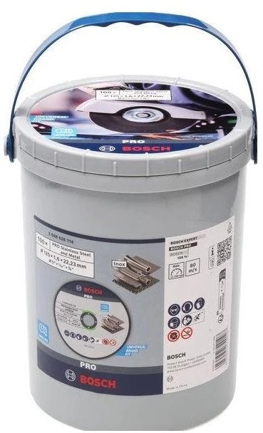 Bosch Pjov.diskas metalui 100x125x1.6x22.23mm
