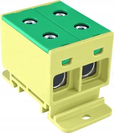 Incobex Elplast ENE-00172 2 bėgių bėgio jungtis 35 mm2 geltonai žalia ZGX-2x35 geltonai žalia ENE-00172