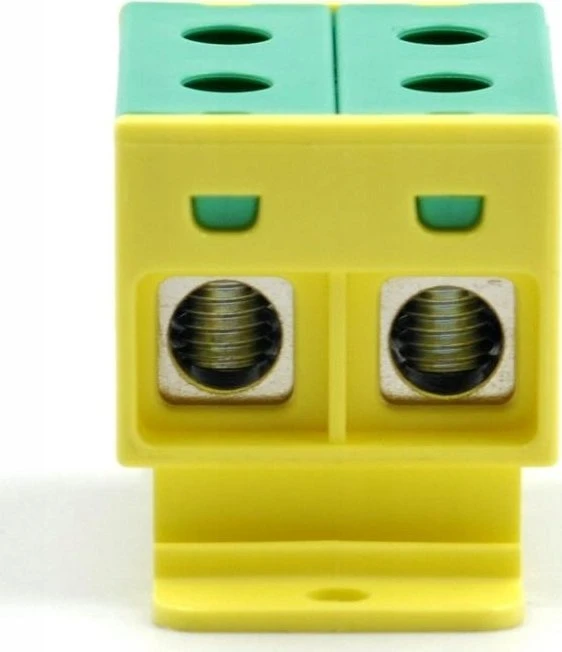 Incobex Elplast ENE-00172 2 bėgių bėgio jungtis 35 mm2 geltonai žalia ZGX-2x35 geltonai žalia ENE-00172