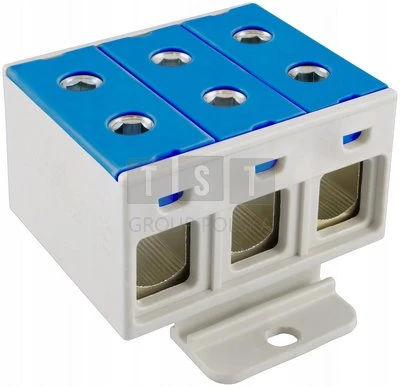 Incobex Elplast ENE-00371 Vienpolis šynų jungtis ZGX 3x50 mm2 mėlyna (Al/Cu) ENE-00371