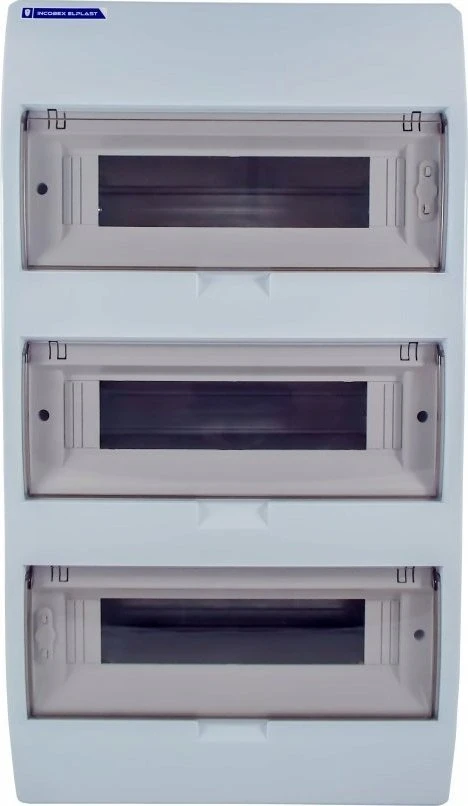 Incobex Elplast Incobex S36 modulinis skirstomasis įrenginys, įleidžiamas, IP40, su dūmų gaubtu N+PE ENE-00343