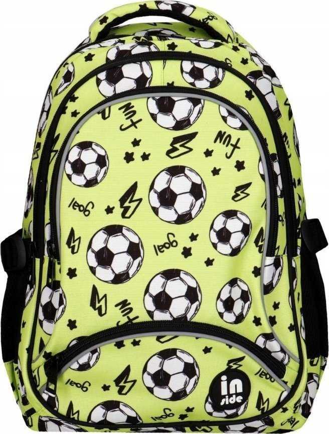 Mokyklinė kuprinė Incood su futbolo motyvu, 17 l, 40 × 30 × 13 cm