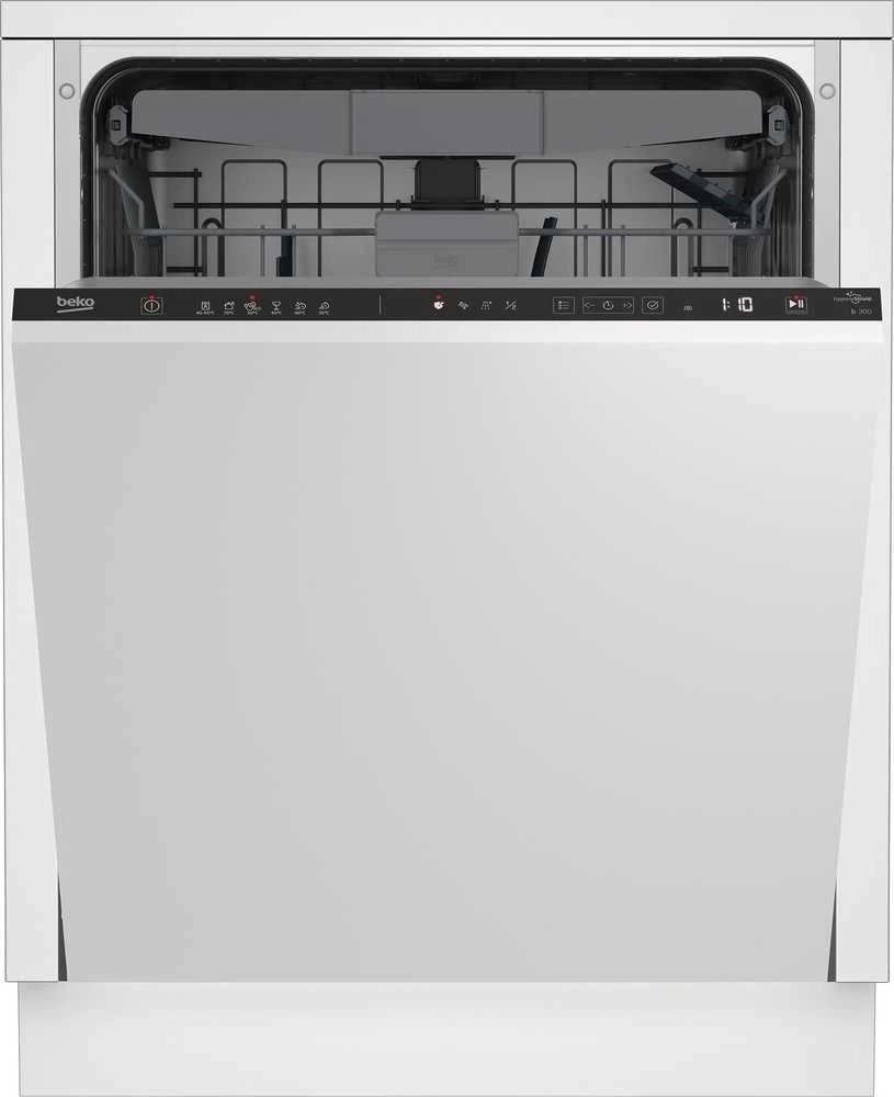 BEKO Built-In Indaplovė BDIN16435, D energijos klasė, savaime džiūsta, LED taškas