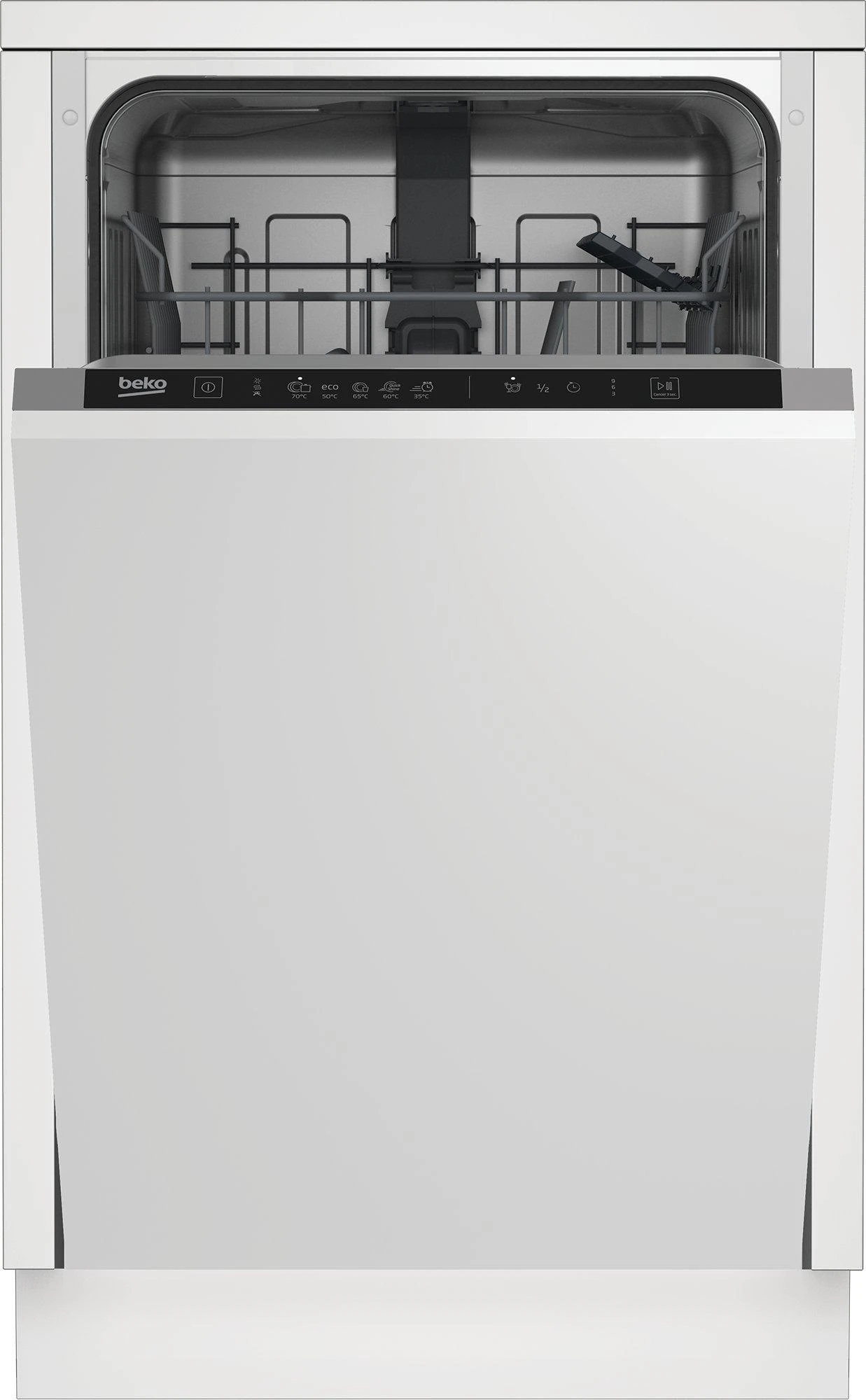 Beko DIS35026 indaplovė built-in 10 place settings