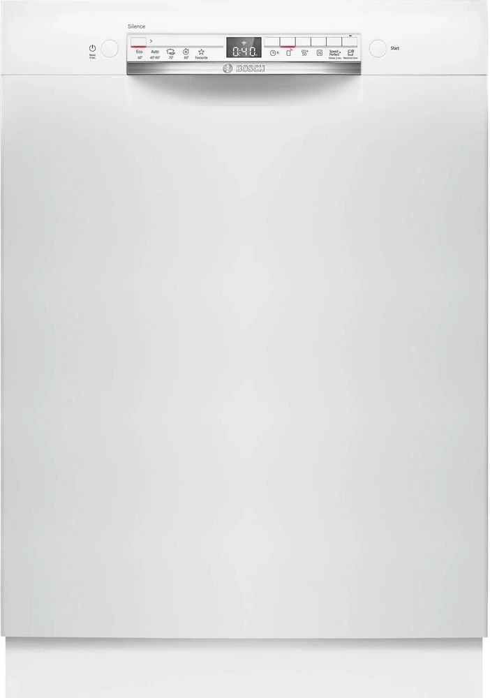 Bosch SMU2HTW08E Serija 2, Indaplovė, montuojama iš apačios, 60 cm, Balta