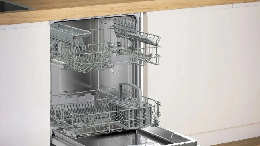 Bosch Serie 4 SMV4HVX11E Įmontuojama indaplovė, 14 vietų, C