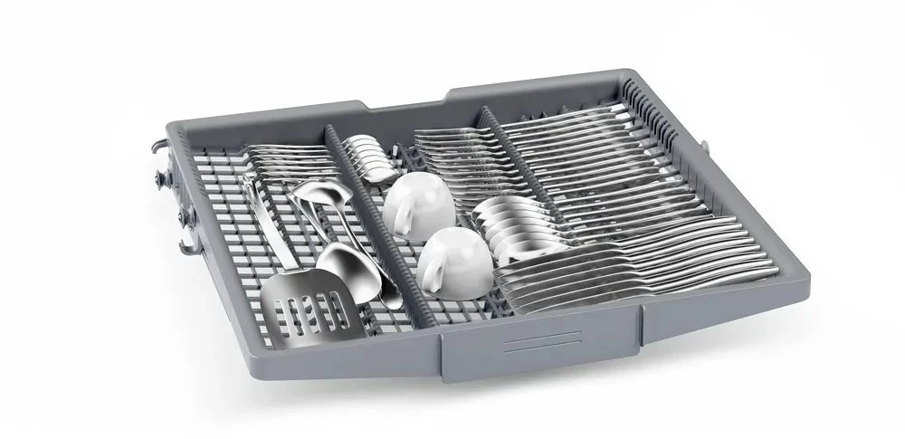 Bosch SMV4EMX71S Serija 4, Visiškai integruota indaplovė, 60 cm
