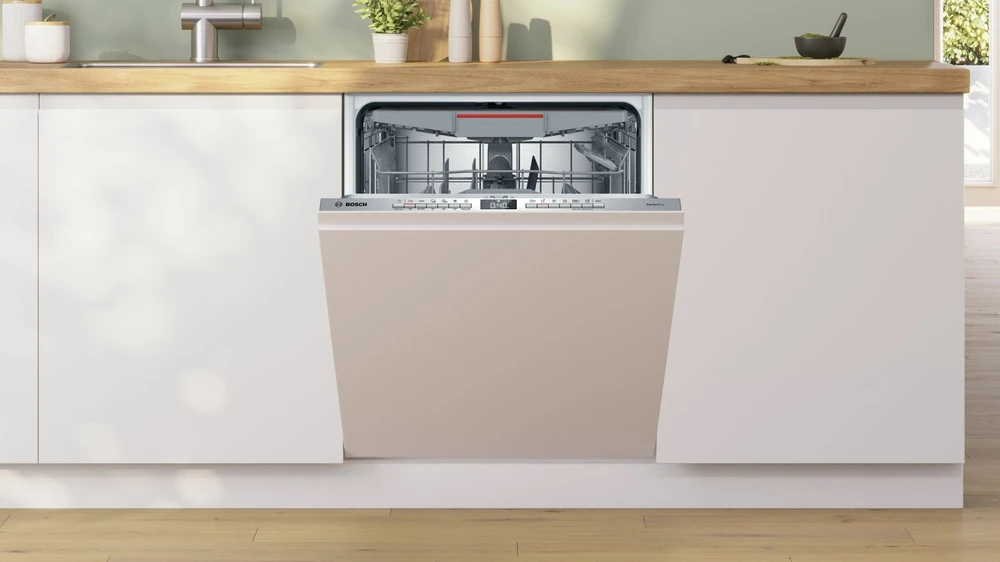 Visiškai integruojama indaplovė Bosch SMV6YCX02E