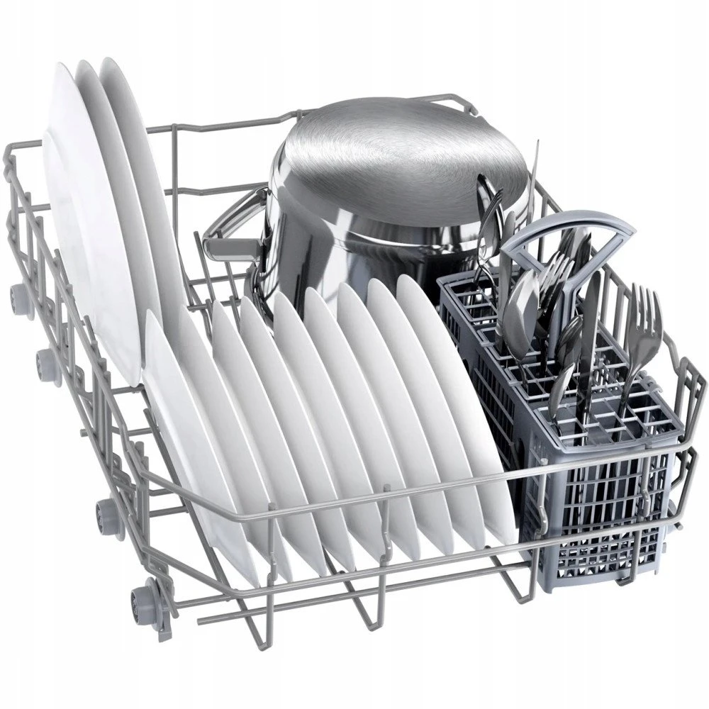 Bosch SPS2HKI02E Laisvai pastatoma indaplovė 45 cm Šlifuoto plieno