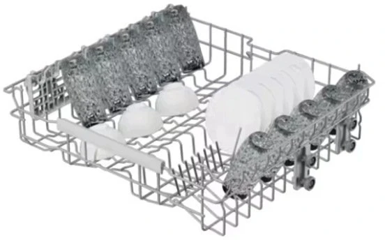 60 cm pločio laisvai pastatoma baltos spalvos indaplovė Electrolux E62SD200SW