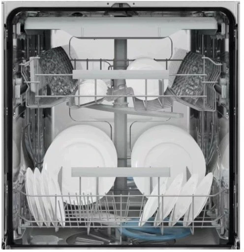 60 cm pločio laisvai pastatoma baltos spalvos indaplovė Electrolux E62SD200SW