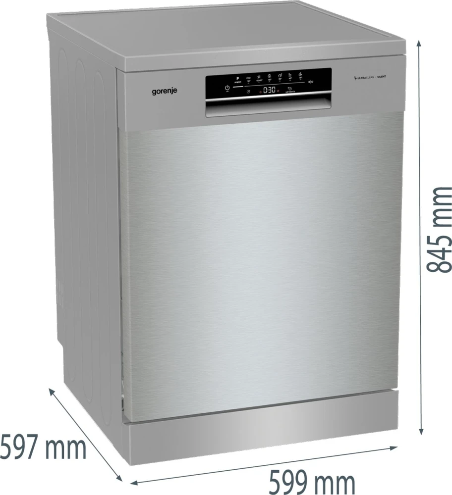 Indaplovė Gorenje GS642D90X laisvai stovinti 60cm