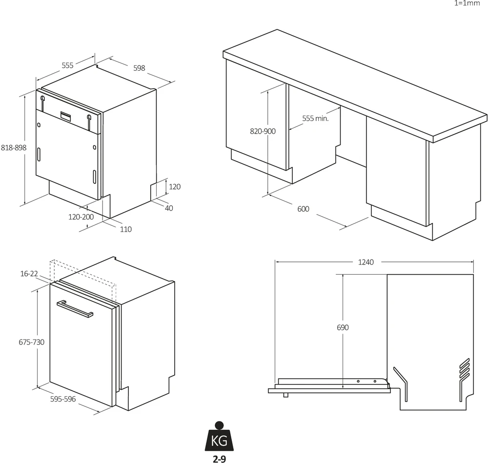 Indaplovė Haier XI6B0S3FSB
