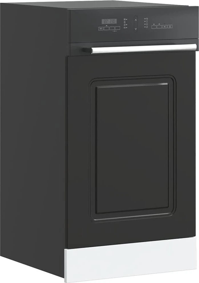 indaplovės skydelis Kalmar juodas 45x1,5x57 cm