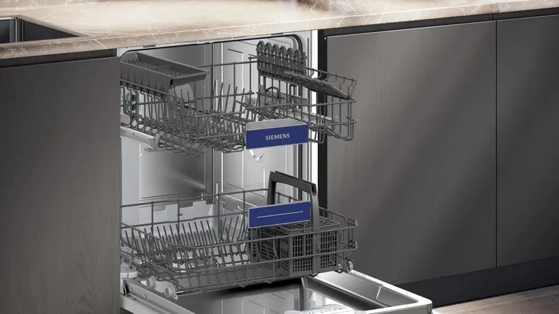 Indaplovė Siemens SN43ES04TE Montuojama indaplovė 60cm nerūdijantis plienas