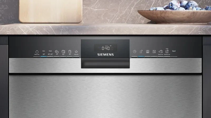 Indaplovė Siemens SN43ES22AE Montuojama indaplovė 60cm nerūdijantis plienas