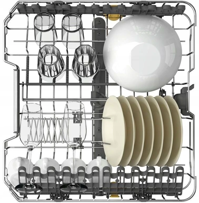 Whirlpool Indaplovė | W7I HP42 L | Built-in | Plotis 59.8 cm | Number of place settings 15 | Number of programs 10 | Energy efficiency class C | Ekranas | Juodas