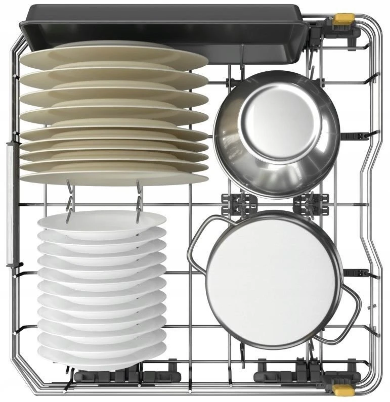 Whirlpool Indaplovė | W7I HP42 L | Built-in | Plotis 59.8 cm | Number of place settings 15 | Number of programs 10 | Energy efficiency class C | Ekranas | Juodas