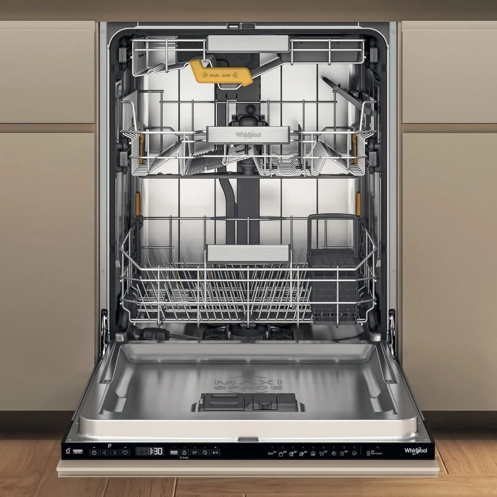 Whirlpool Indaplovė | WH8IC15B4M6LHC0 | Built-in | Plotis 60 cm | Number of place settings 15 | Number of programs 10 | Energy efficiency class C | Ekranas | Juodas