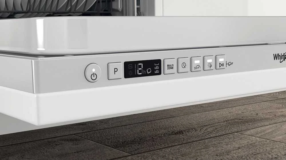 Indaplovė „Whirlpool WI 7020 PF“ pusiau įmontuojama, 14 vietų komplektų, E