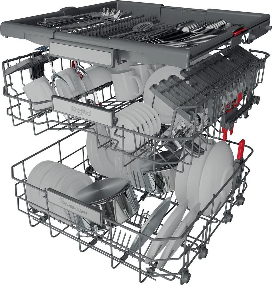 Įmontuojama indaplovė Whirlpool WIO 3P33 PL